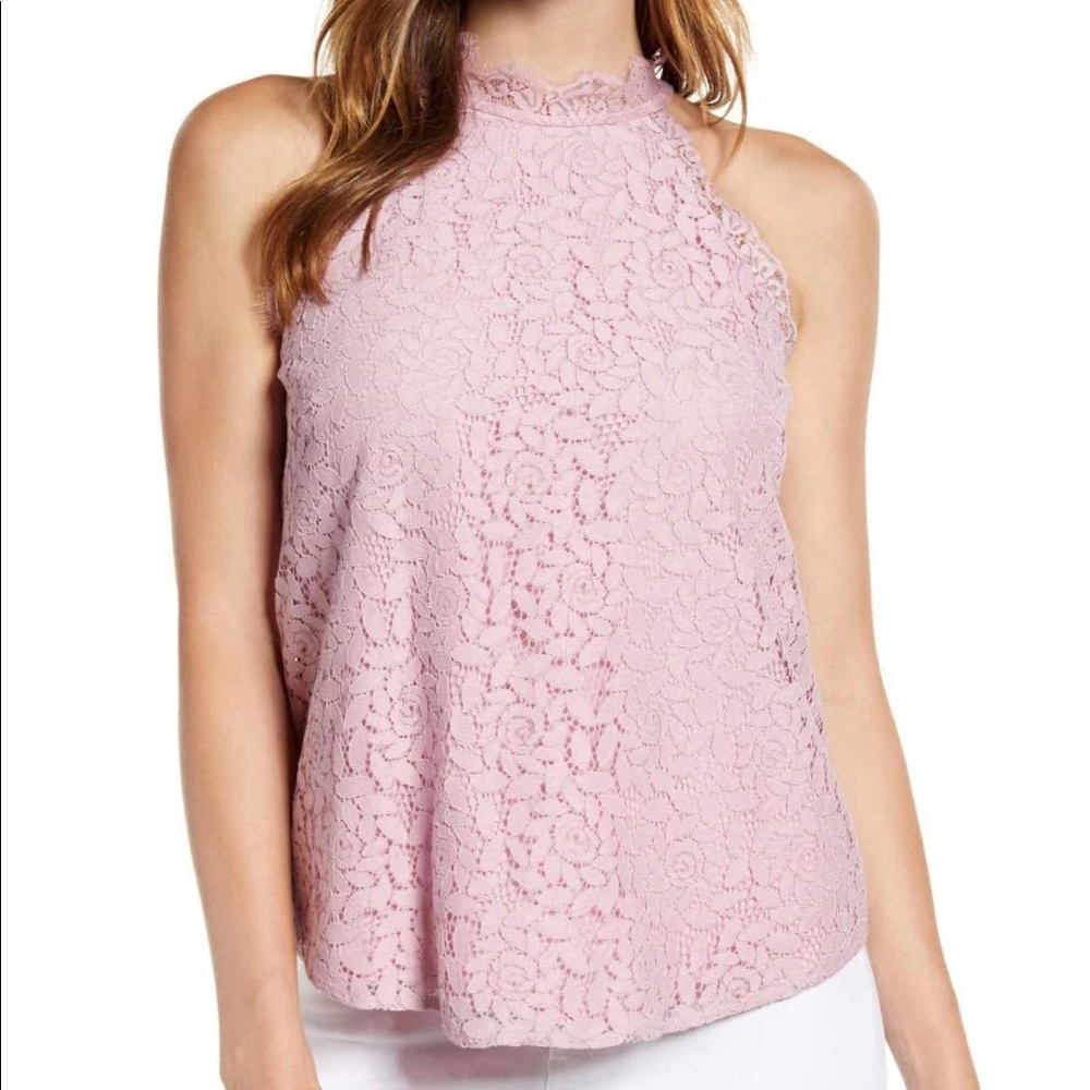 Gibson x Hot Summer Nights Almost Ready Lace Top